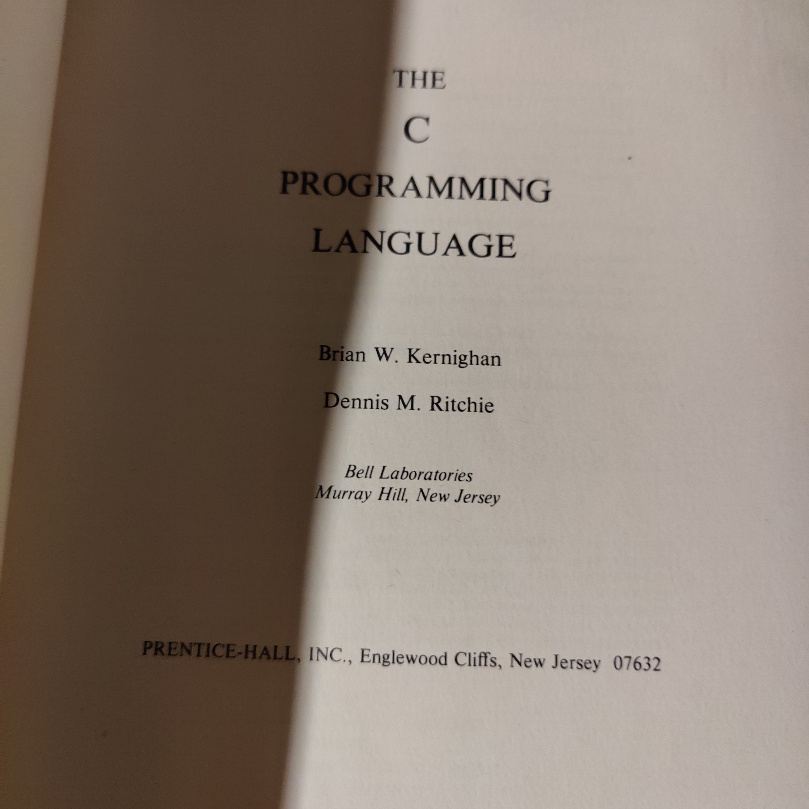 The C Programming Language Brian Kernighan Dennis Ritchie Paperback Vintage