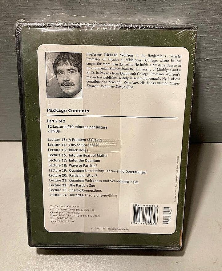 Einstein’s Relativity and the Quantum Revolution by R. Wolfson NEW SHRINKWRAPPED