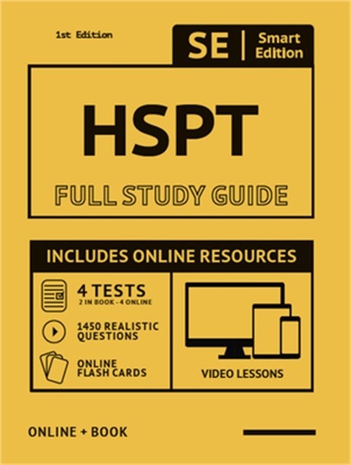 HESI A2 Full Study Guide: Smart Edition Academy HESI A2 Prep Book with 3 Online