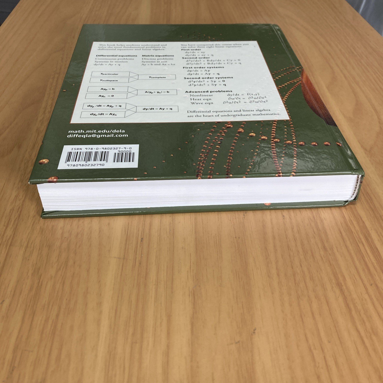 Differential Equations and Linear Algebra by Gilbert Strang (Hardcover)