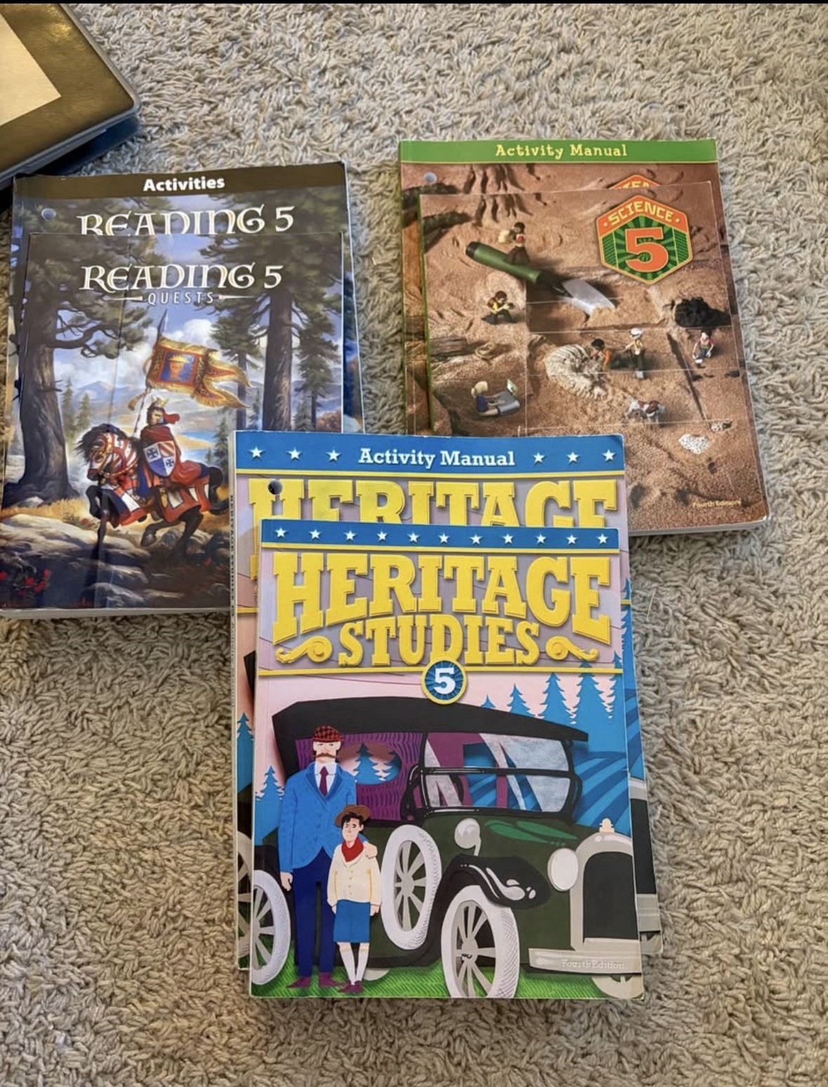 Bju Press Reading, science, and heritage studies (5th grade)
