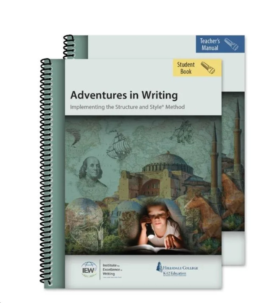 IEW Adventures in Writing Student and Teacher Books NEW