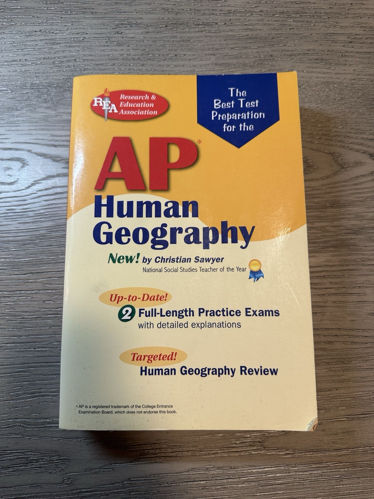 AP Human GeographyResearch & Education Association Test Prep Book