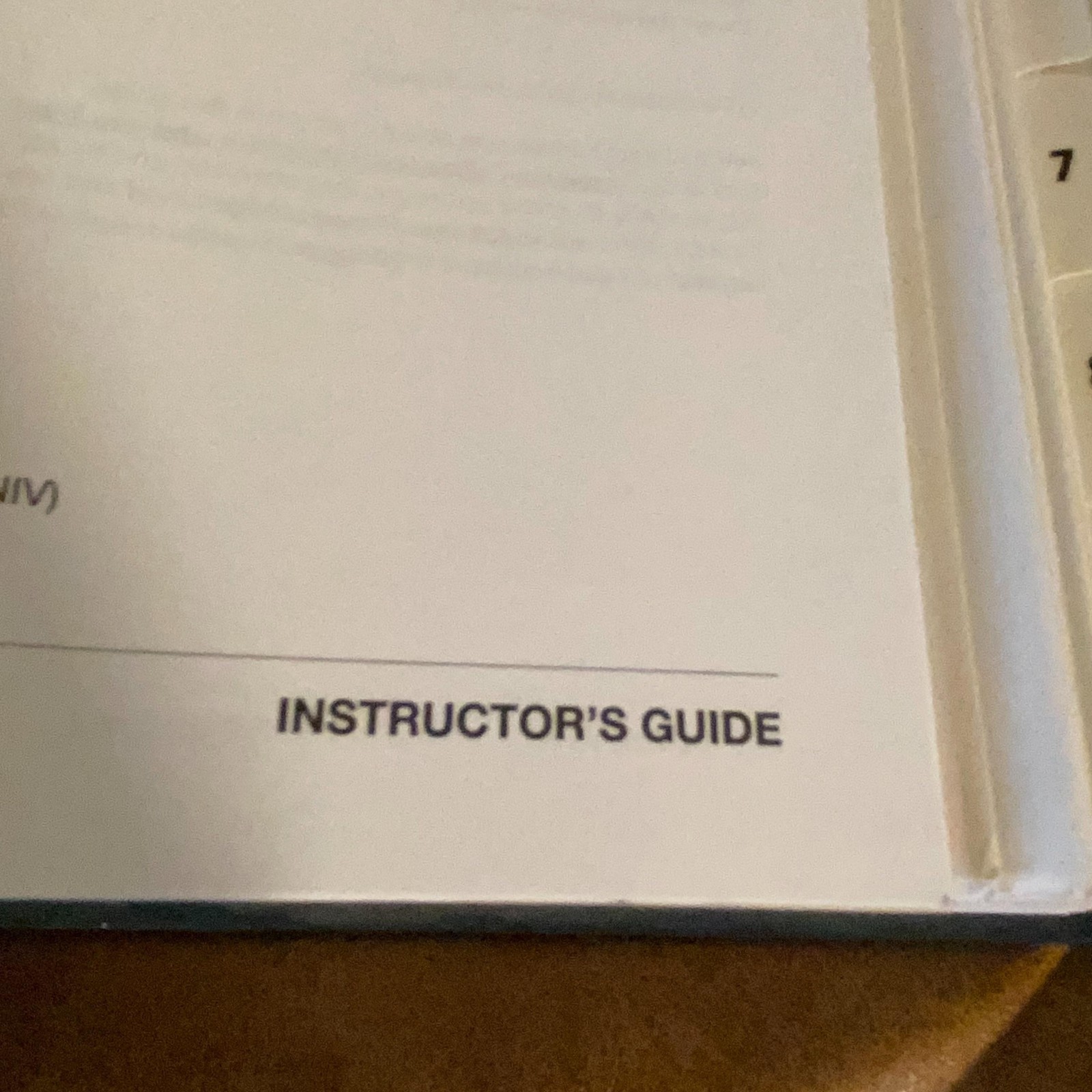 Sonlight Language Arts 1 Instructor’s Guide 5-Day D-Ring Binder Tabs Homeschool