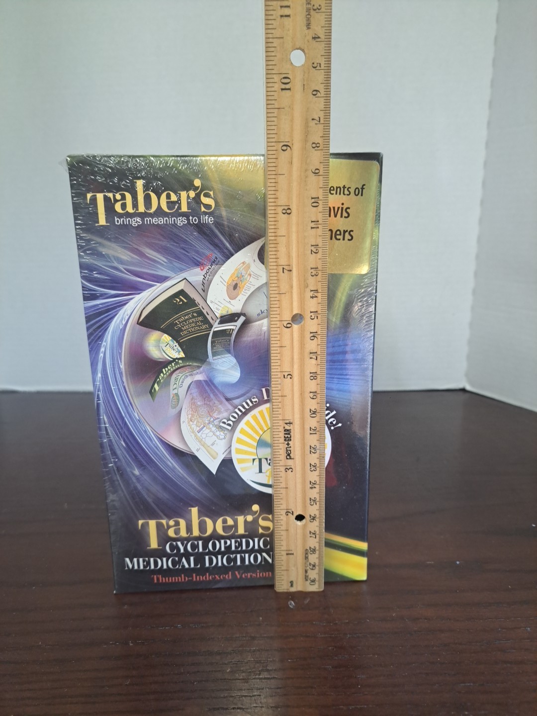 21st Edition Tabers Cyclopedic Medical Dictionary Thumb Indexed Version W/DVD