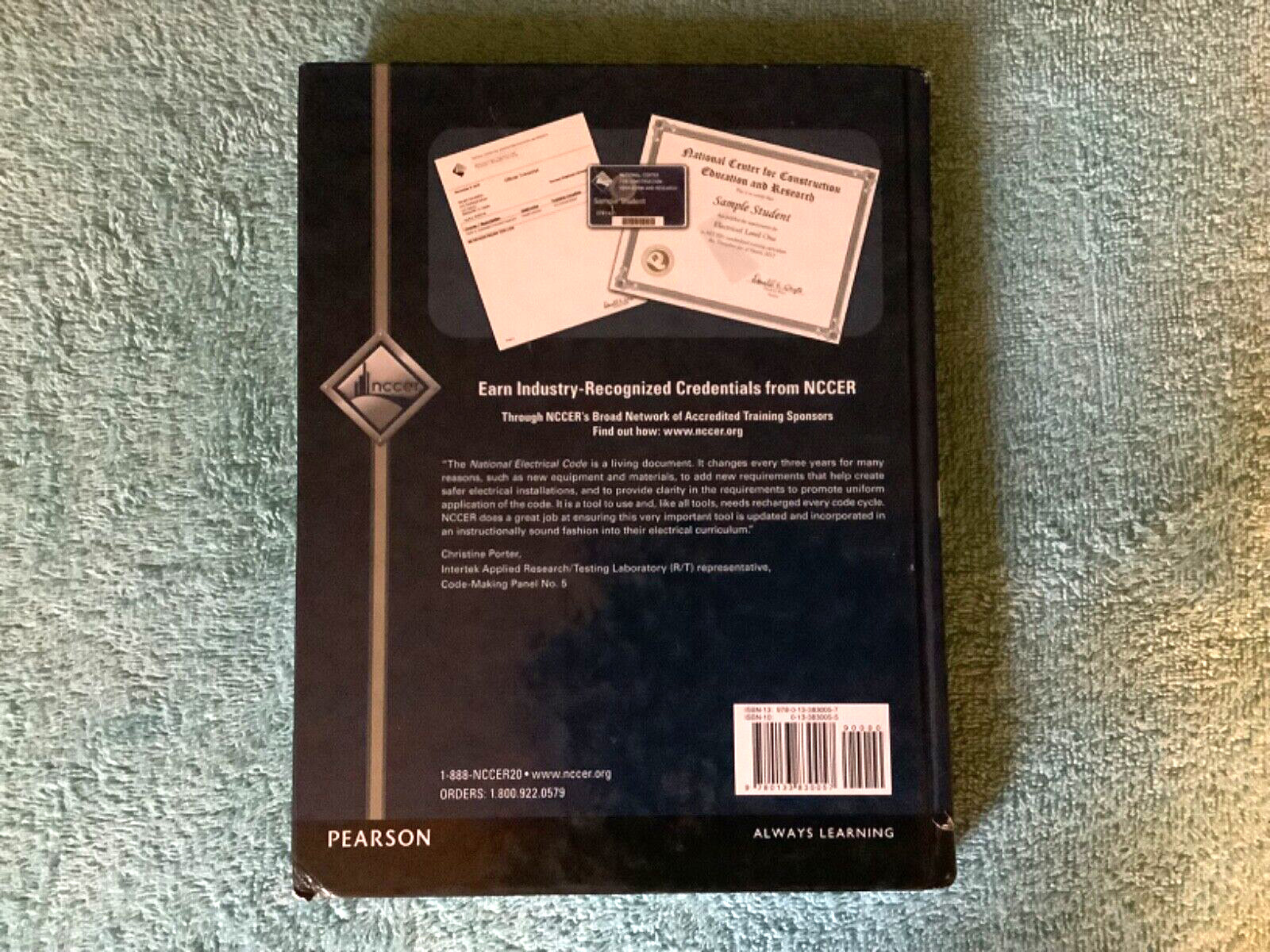 Electrical Level 1 Trainee Guide, Case bound – Hardcover, by NCCER – Good
