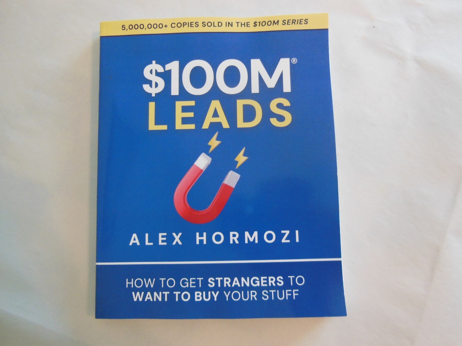 $100M Leads: How to Get Strangers To Want To Buy Your Stuff by Alex Hormozi 2023