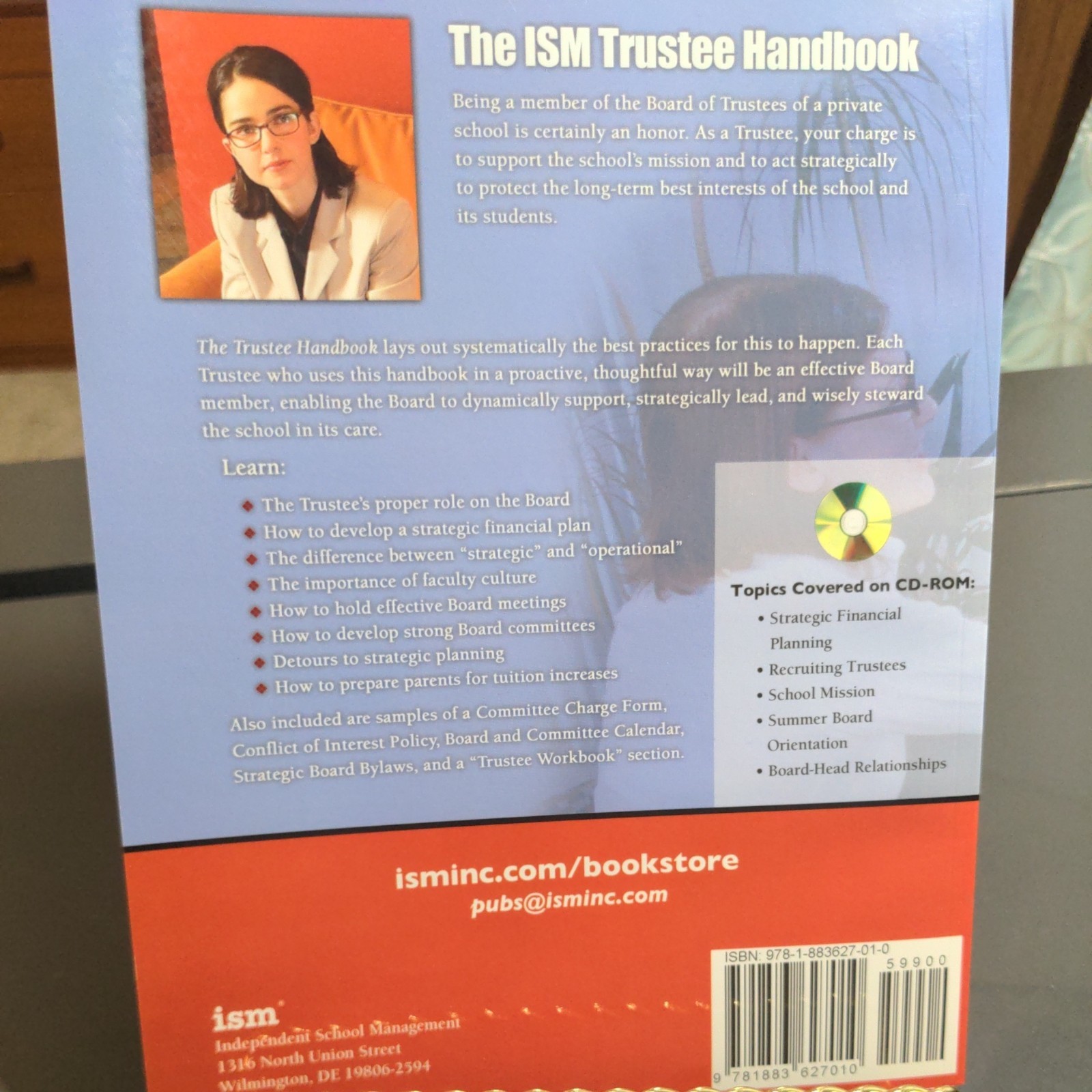 The ISM Trustee Handbook by Independent School Management; Simon Jeynes