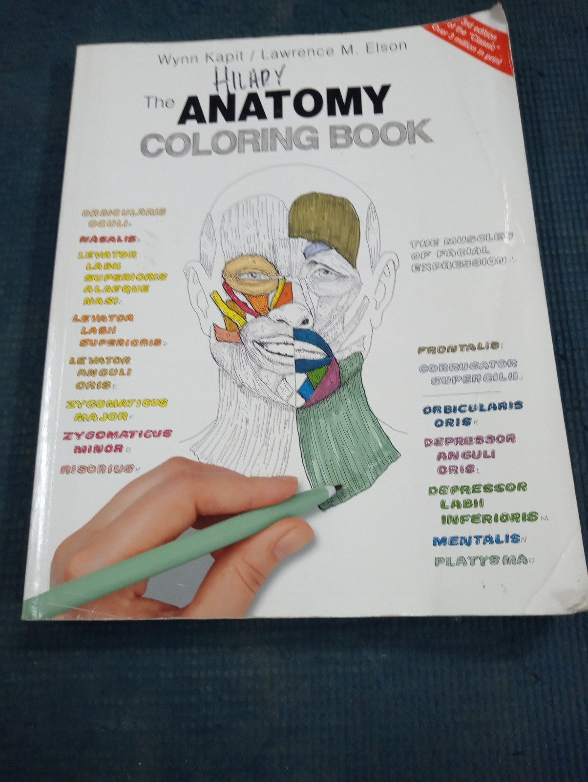 The Anatomy Coloring Book – paperback Kapit, Wynn|Elson, Lawrence M.