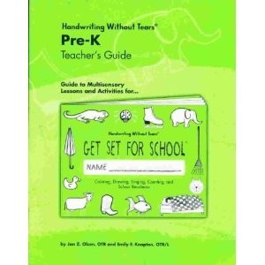 HANDWRITING WITHOUT TEARS: GET SET FOR SCHOOL TEACHER’S By Jan Olsen *Excellent*