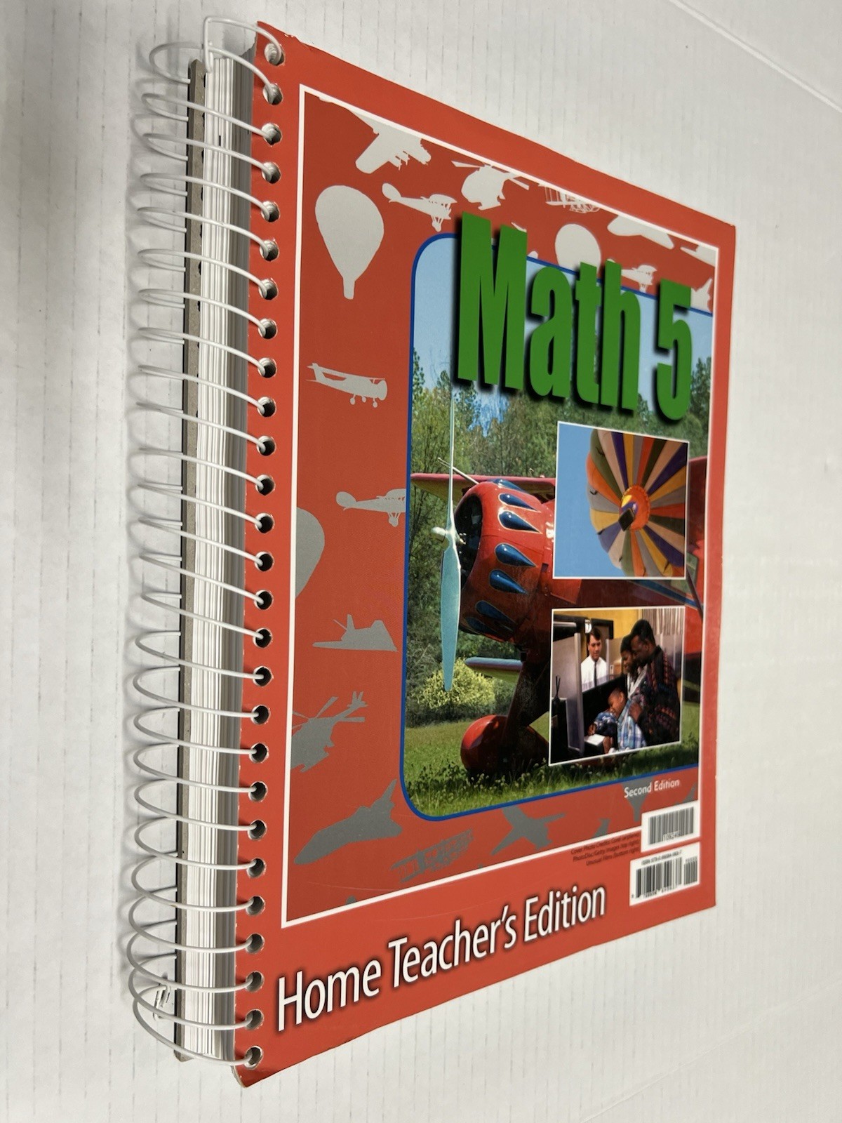 BJU Math 5 Home Teachers Edition second edition homeschool 5th grade