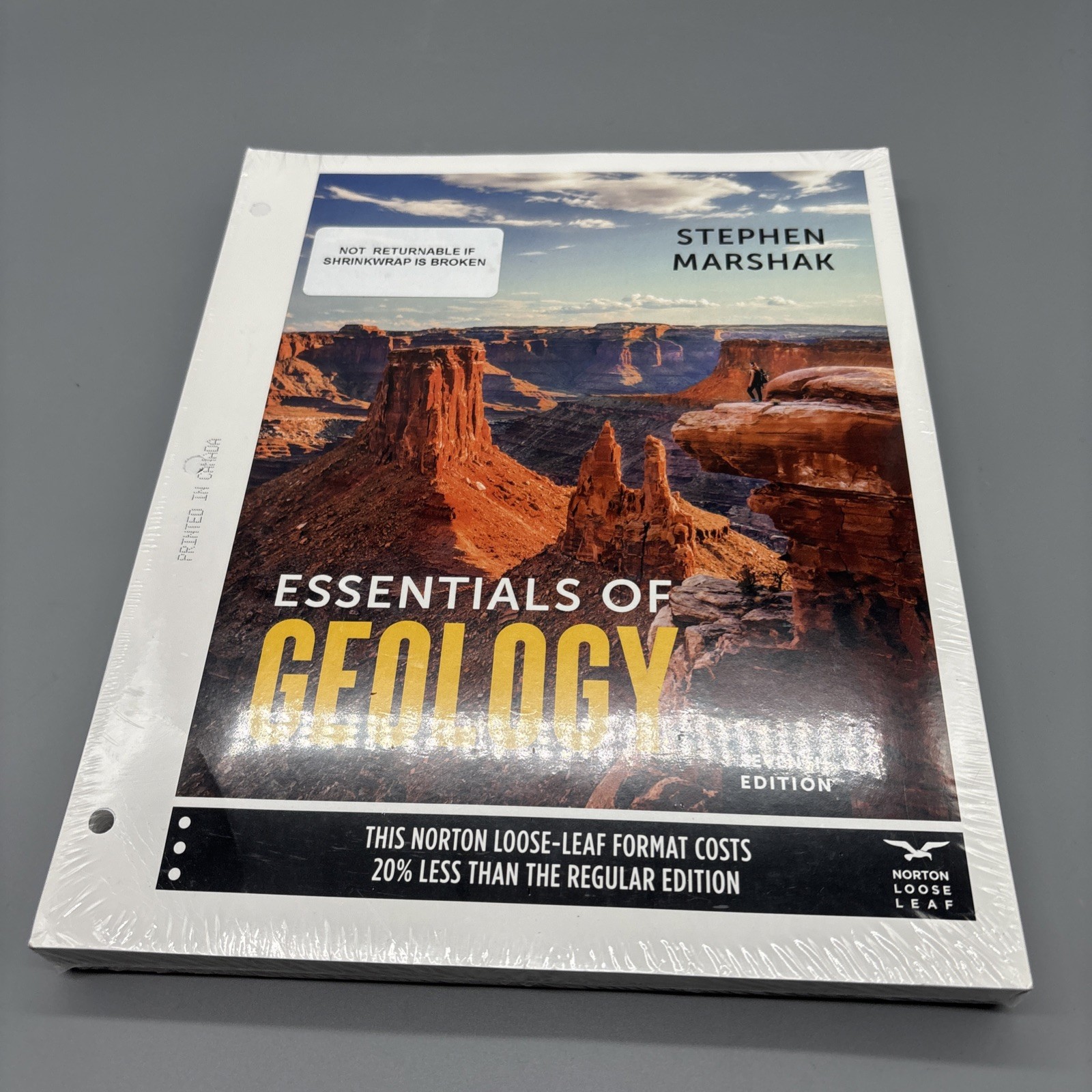 Essentials of Geology 7th Edition – NEW IN SHRINKWRAP