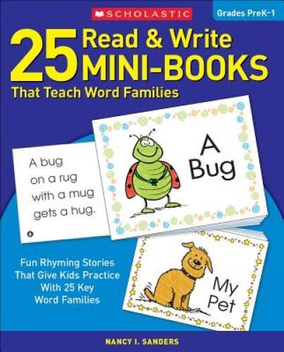25 Read & Write Mini-Books That Teach Word Families: Fun Rhyming St – ACCEPTABLE