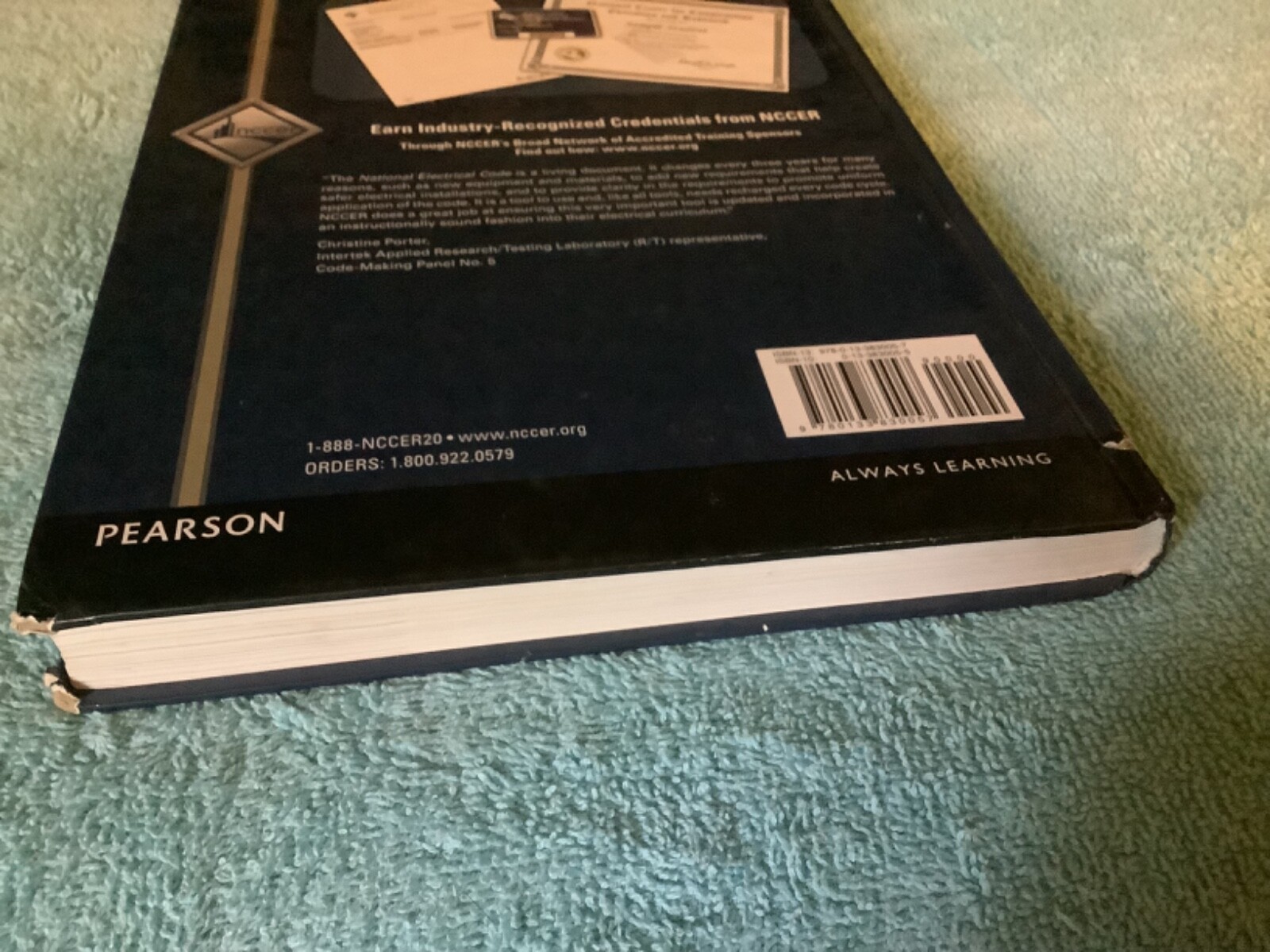 Electrical Level 1 Trainee Guide, Case bound – Hardcover, by NCCER – Good