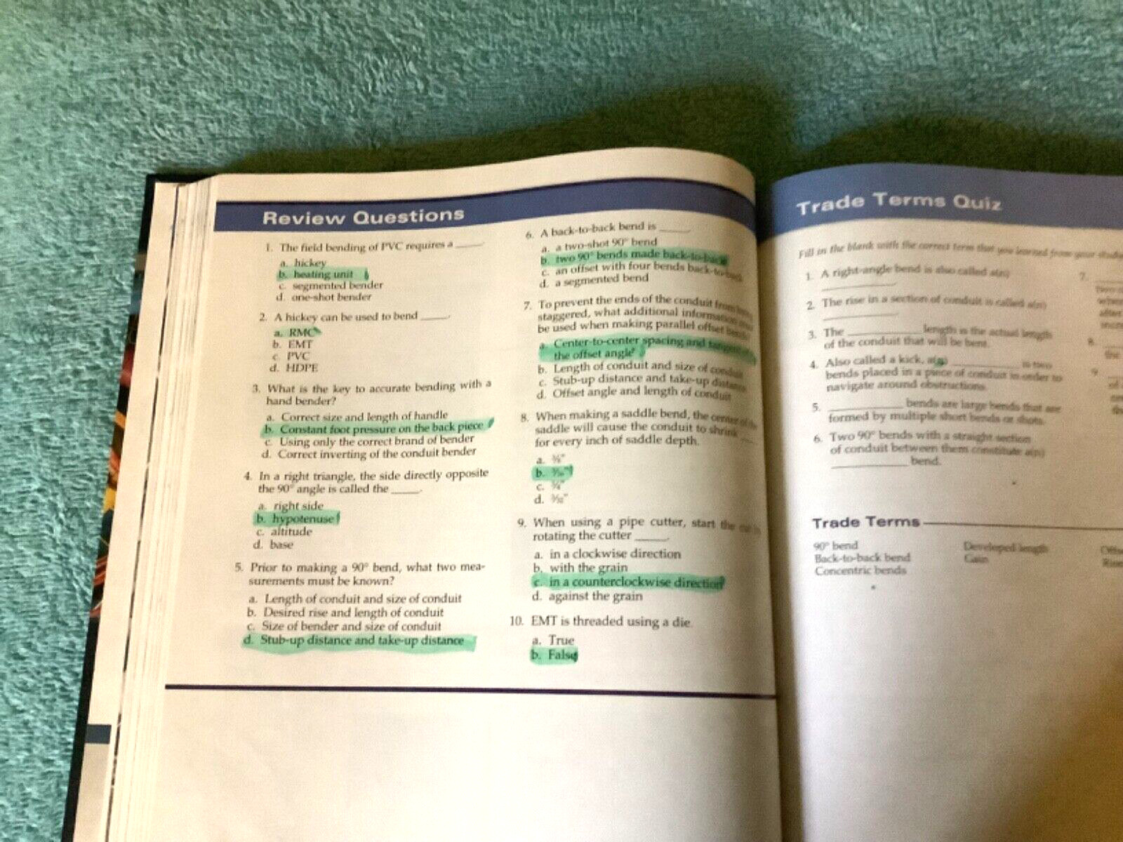 Electrical Level 1 Trainee Guide, Case bound – Hardcover, by NCCER – Good