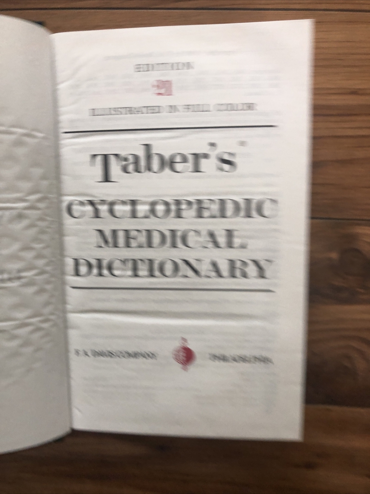 Taber’s Cyclopedic Medical Dictionary, 21st Edition