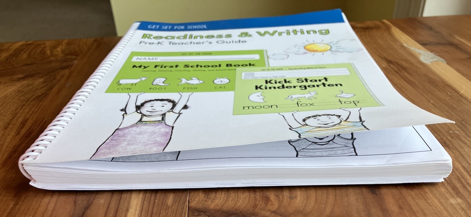 2016 Get Set for School: Readiness & Writing Pre-K Teacher’s Guide Spiral 6th A1