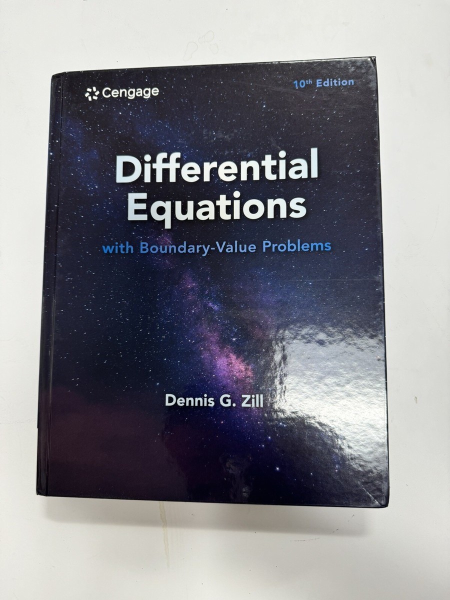 Differential Equations with – Hardcover, by Zill Dennis – Very Good (New)