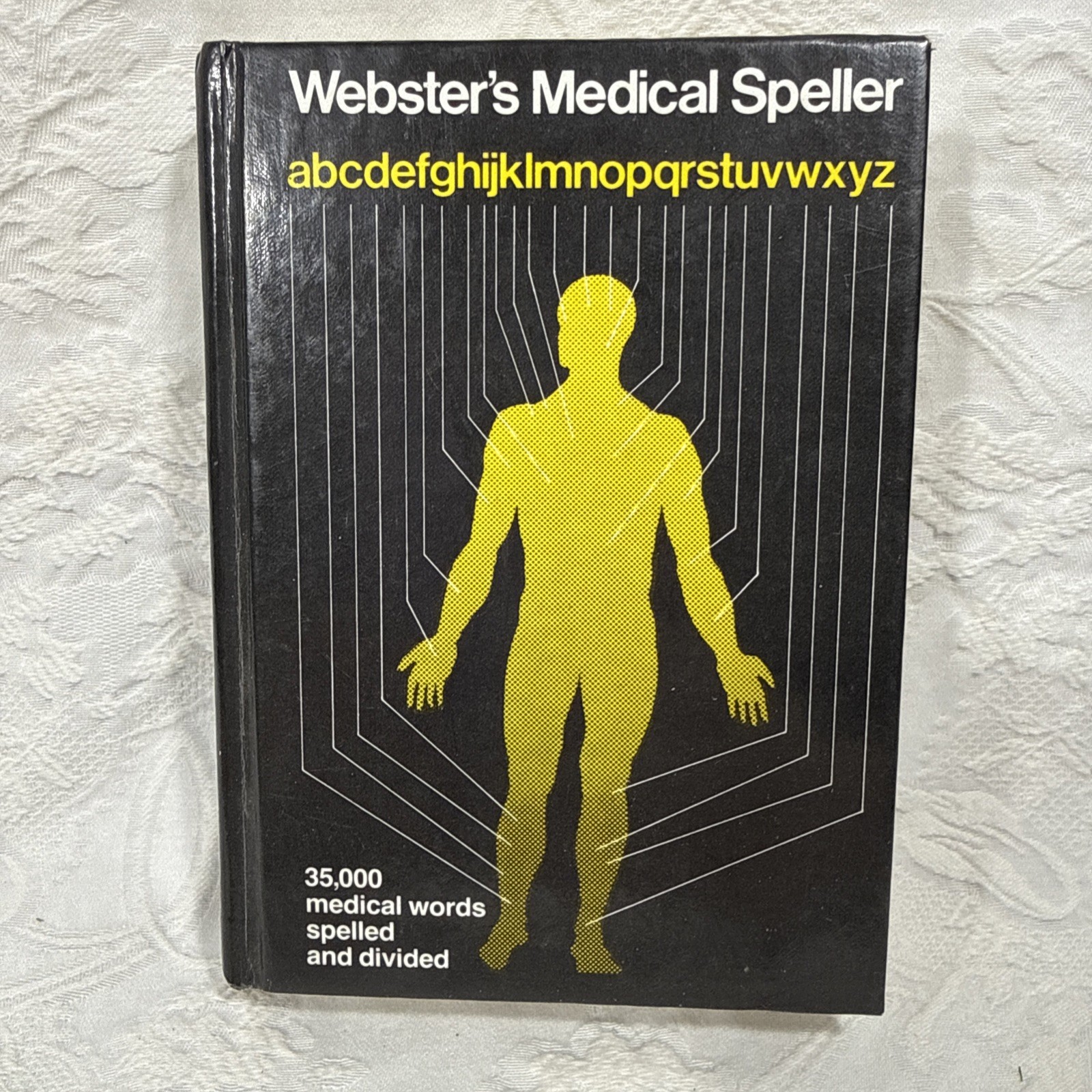 1975 Websters Medical Speller Small Size Hardcover Textbook By Merriam-Webster