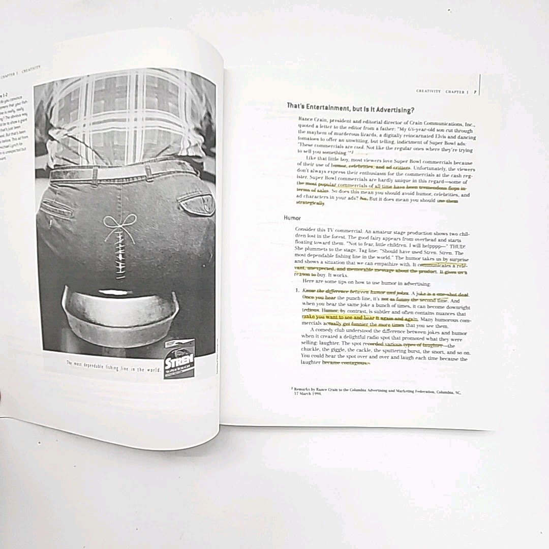 Creative Strategy in Advertising with Infotrac by Jewler and Drewniany Book 2004