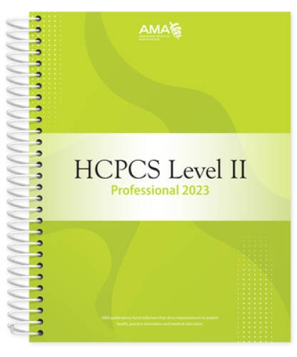 HCPCS 2023 Level II Professional Edition – Spiral-bound By AMA – VERY GOOD