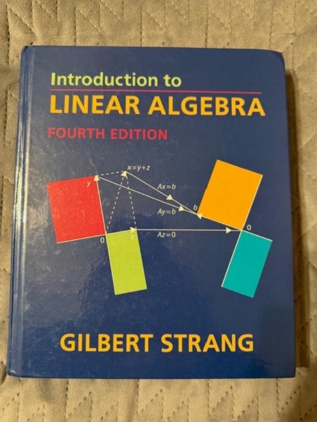 Introduction to Linear Algebra by Gilbert Strang 4th Edition (2009, Hardcover)