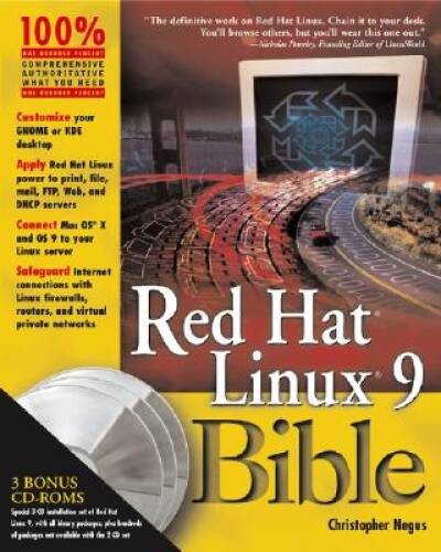 Red Hat Linux 9 Bible – Paperback By Negus, Christopher – VERY GOOD