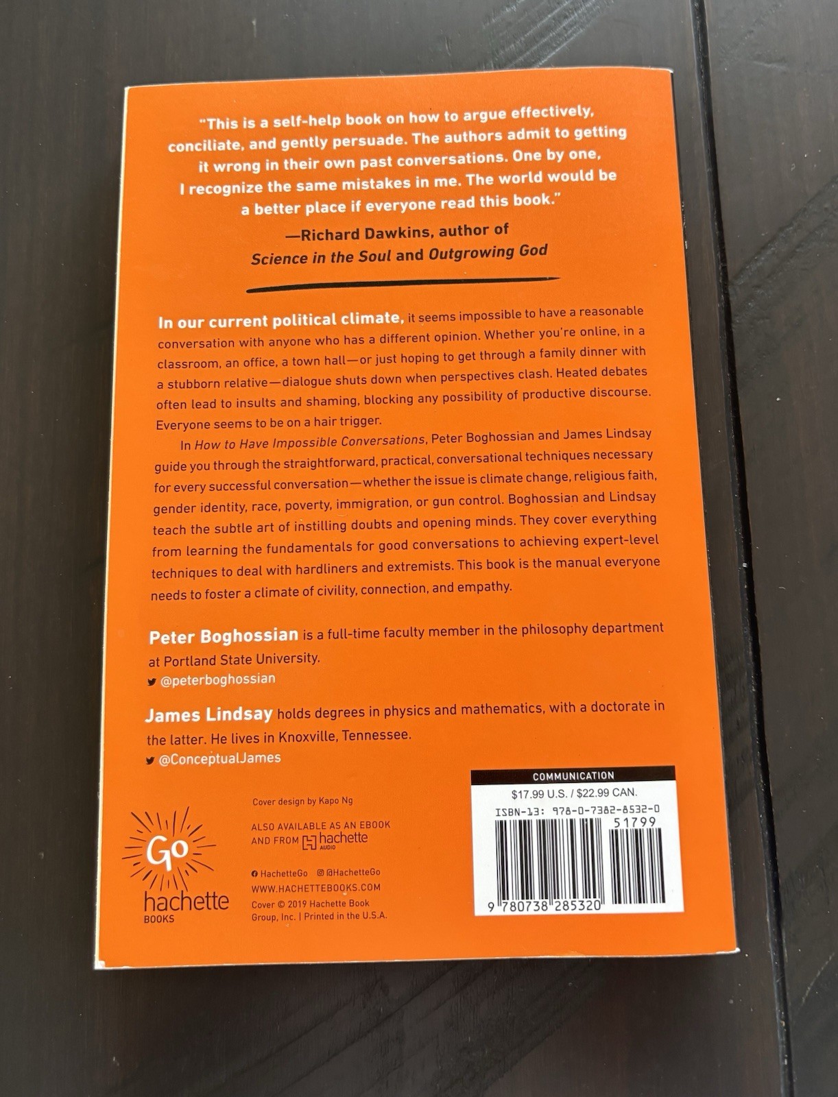 NEW How to Have Impossible Conversations Paperback Book Peter Boghossian