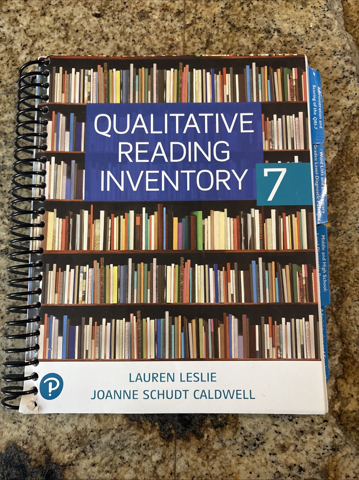 Qualitative Reading – Spiral-bound, by Leslie Lauren; Caldwell – Very Good o