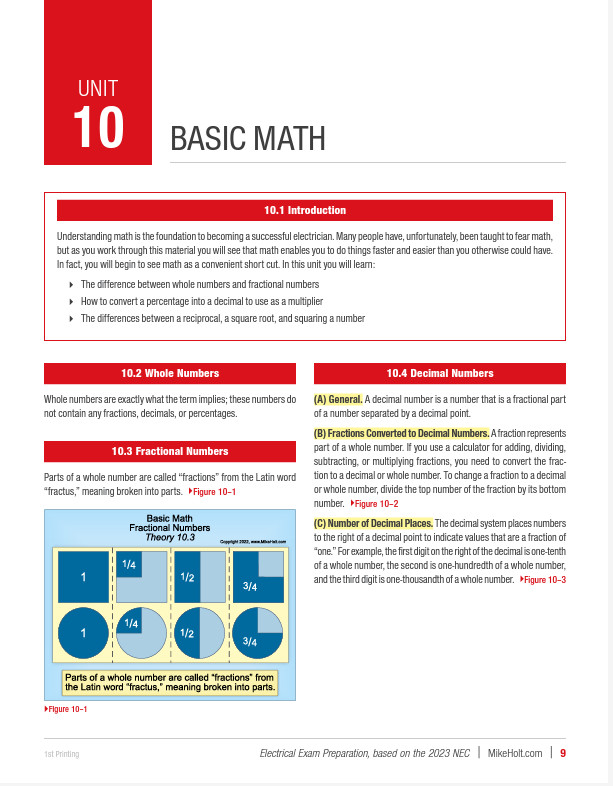 Mike Holt’s 2023 Electrical Exam Preparation Textbook with Answer Key