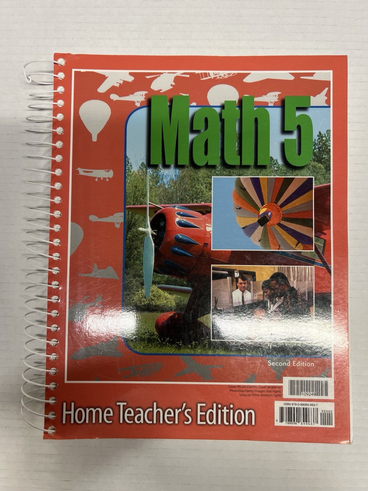 BJU Math 5 Home Teachers Edition second edition homeschool 5th grade