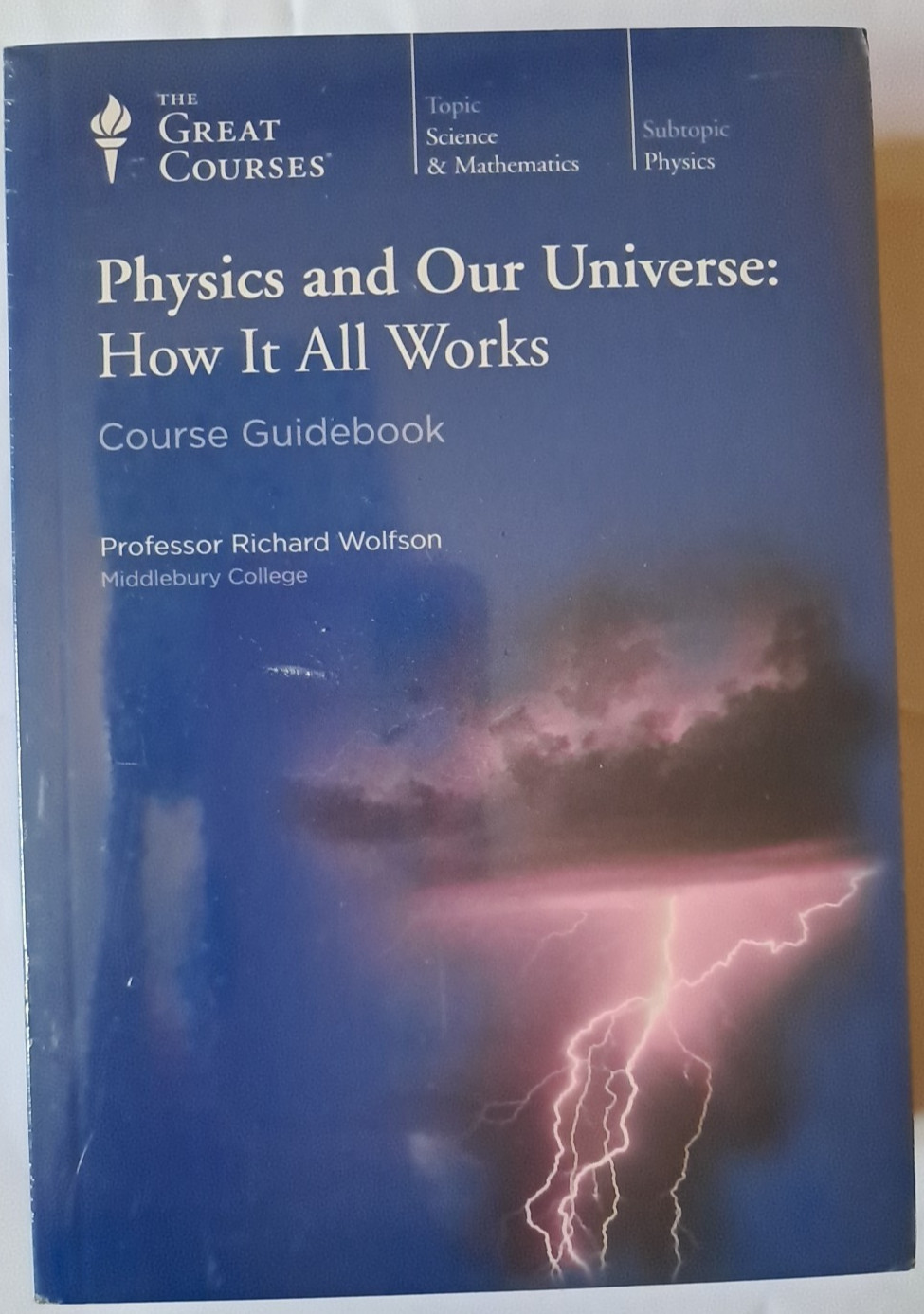 Great Courses Physics And Our Universe How It All Works DVD & Guidebook NEW