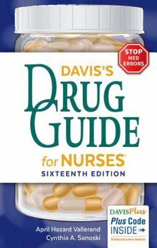 Davis’s Drug Guide for Nurses – Paperback – excellent